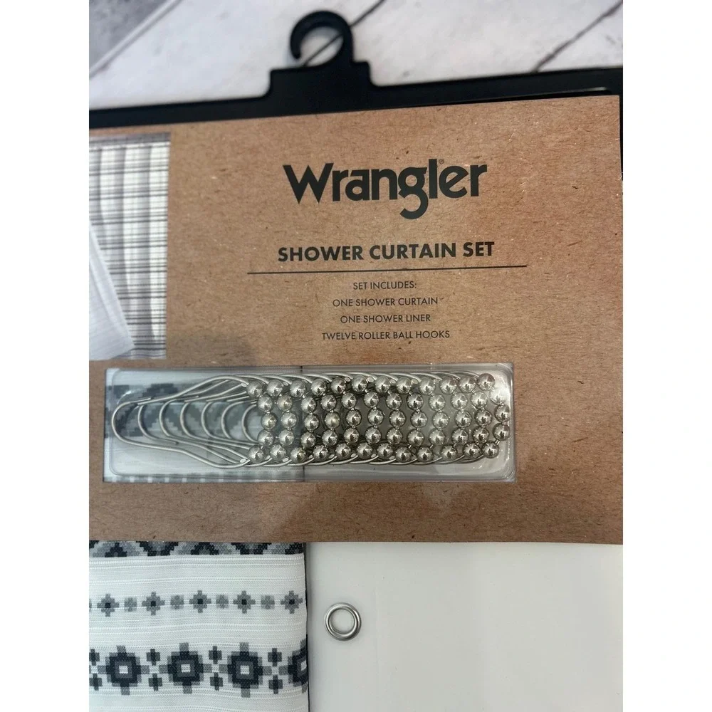 Wrangler shower curtain